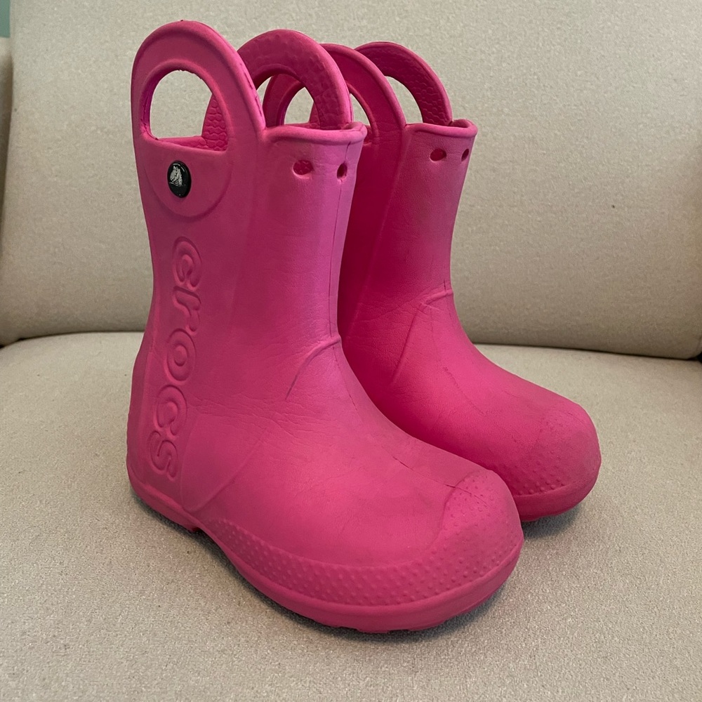 CROCS Handle It Toddler Rain Boots